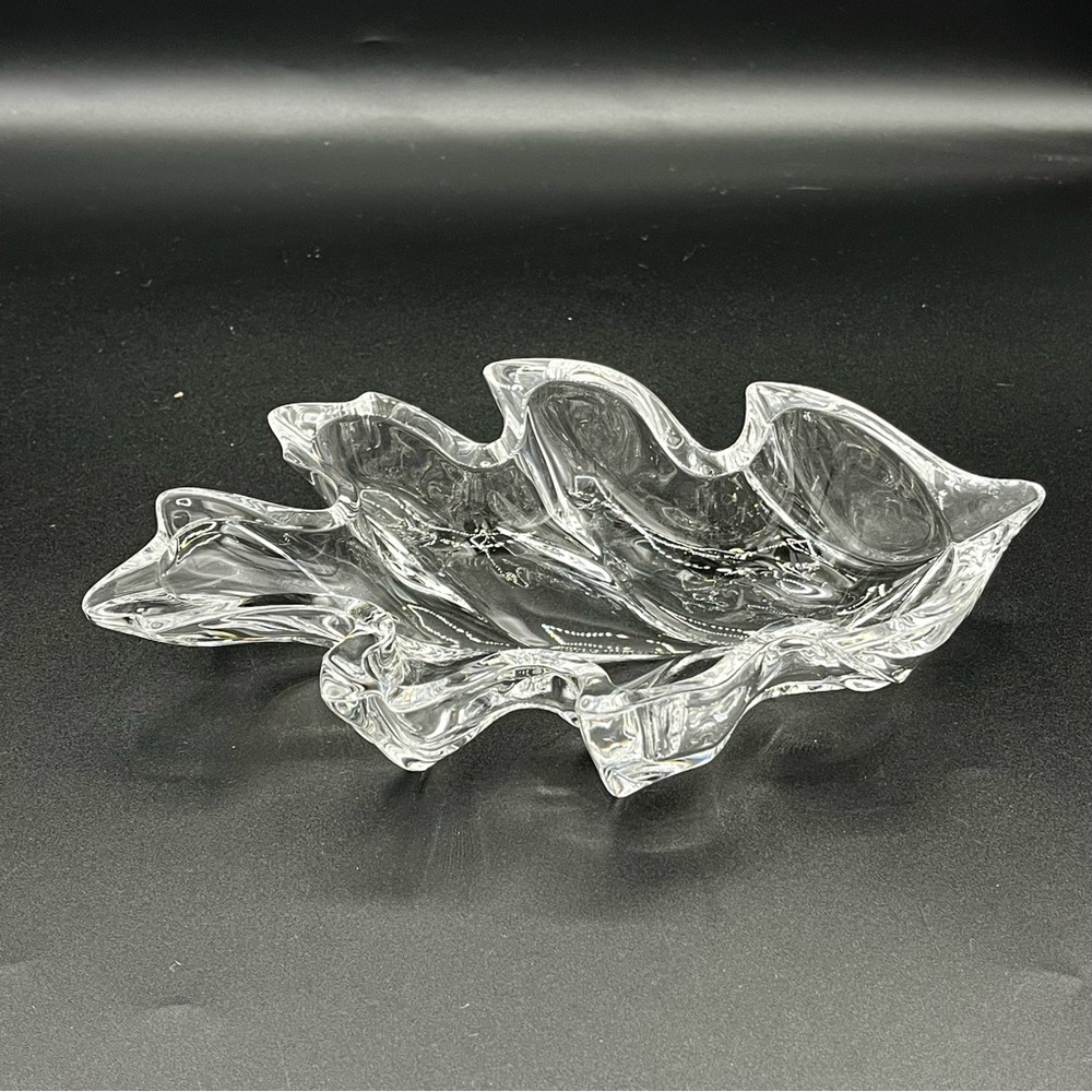 Marquis Waterford Crystal Oak Leaf Dish - Picture 4 of 15